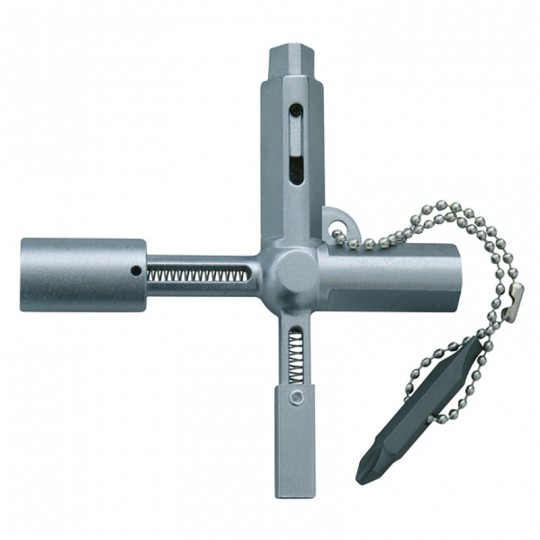 Uniwersalny klucz do szafy sterowniczej z bitem 96x96 mm