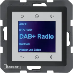 Radio Touch DAB+ antracyt aksamit Q