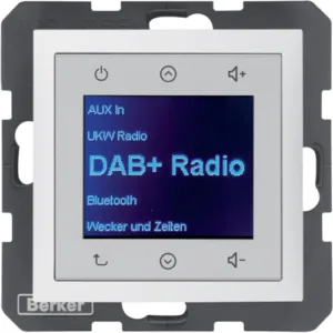 Radio Touch DAB+ biały mat B.Kwadrat
