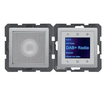 Radio Berker Touch UP DAB+ BT Q.x Antracite - Autoradio Con Bluetooth E DAB+ | Design Moderno - Foto 8