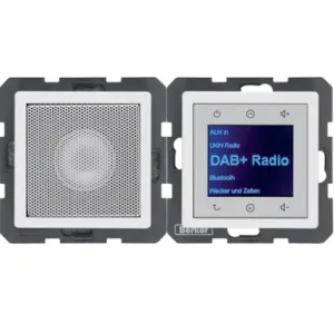 Radio Touch DAB+ z głośnikiem biały aksamit Q