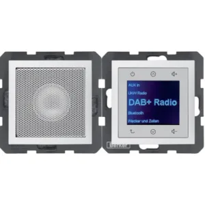 Radio Touch DAB+ z głośnikiem biały mat B.Kwadrat